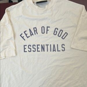 Fear of God Cream Short Sleeve Tee